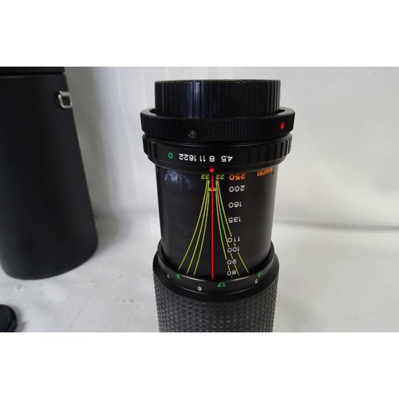 Rokinon Lens MC 1:4.5-4.8 f=80-250mm Lens w/ Case - Picture 3 of 3